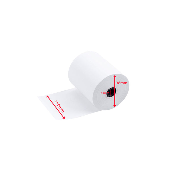 Rolls Thermal Paper 110*38*11 (Box - 25 units)